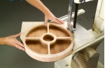 Bandsaw the exterior to final shape.- product picture