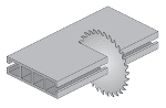Excellent cut on metals and PVC (series 226).- product picture