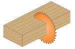 Excellent crosscut on wood (series 272).- product picture
