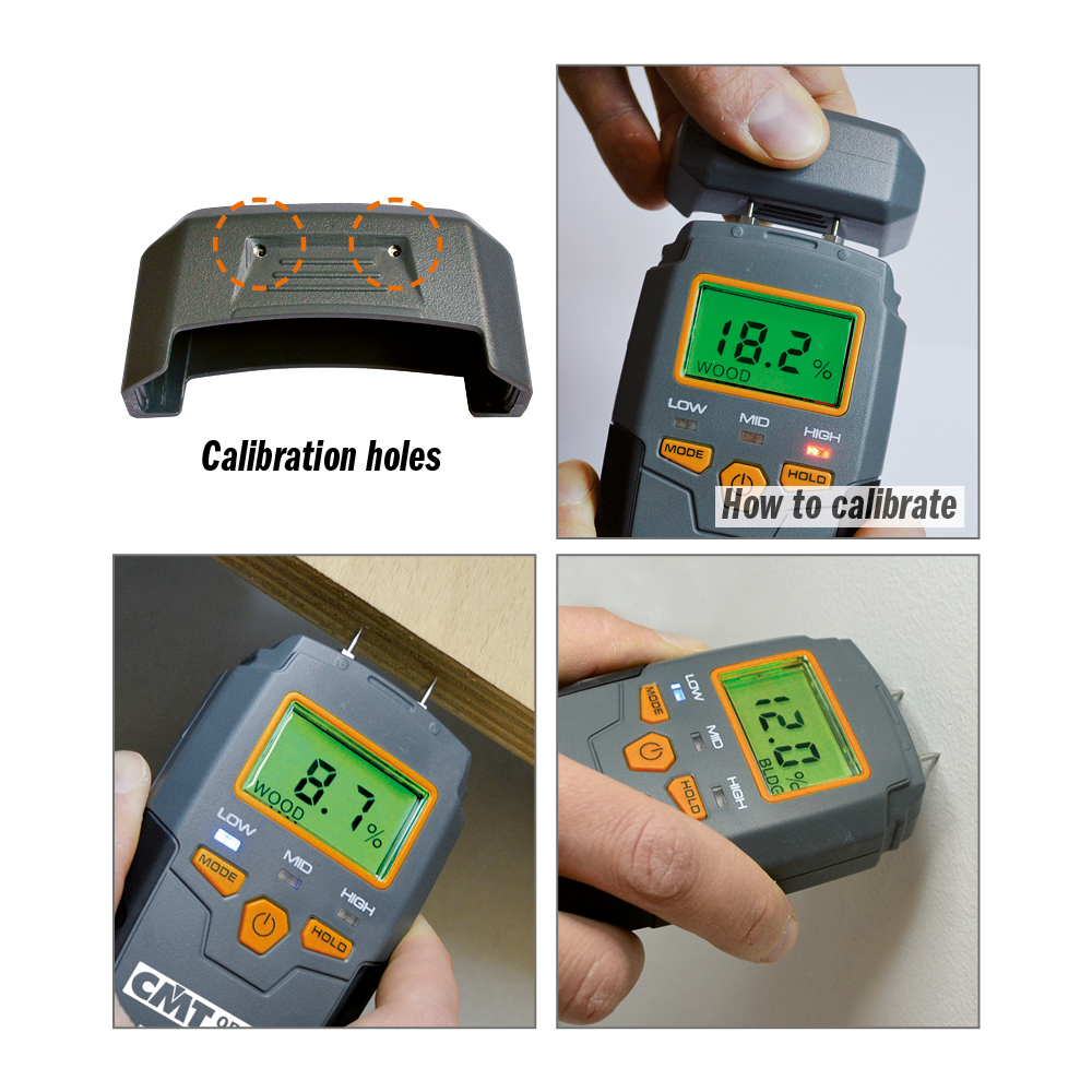 Digital moisture meter