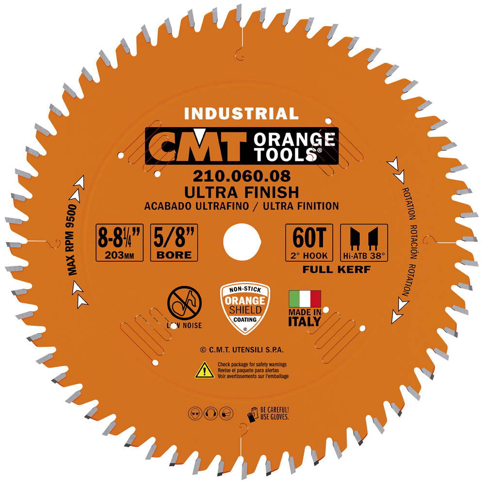 Industrial melamine &amp; fine cut-off circular sw blades