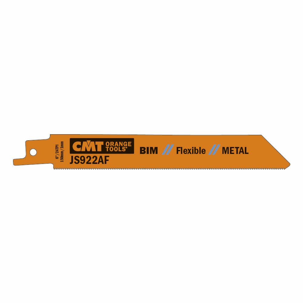 Blade for cutting thin sheet metal, fine pipe and profiles