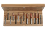 13 piece dovetail and straight bit sets