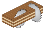 Excellent cut on wood products.- product picture