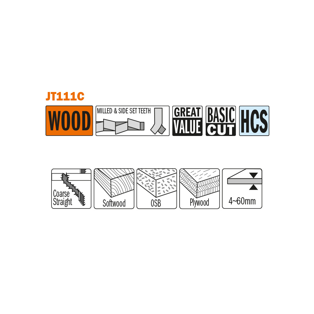 Fast coarse cuts on softwood