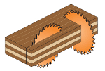 Excellent cut on plywood.- product picture