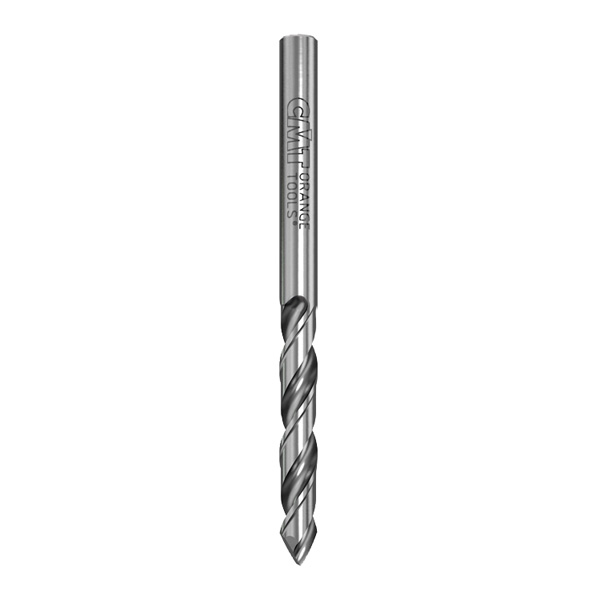 Solid carbide twist drills “V” point 60° sharpening